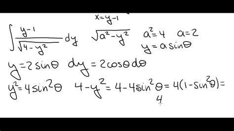 trig substitution 10 - YouTube