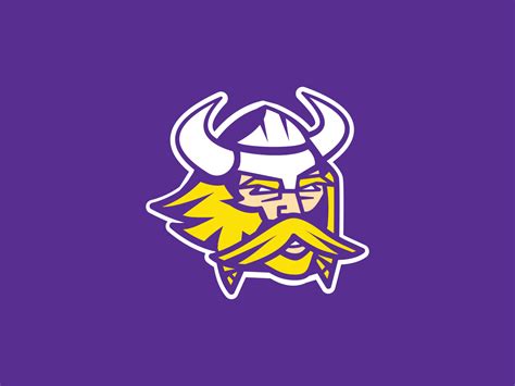 Minnesota Vikings Logo by Ben Dombrow on Dribbble