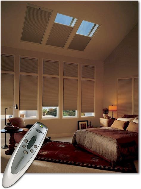 Hunter Douglas PowerRise 2.0 remote control system for skylight window ...