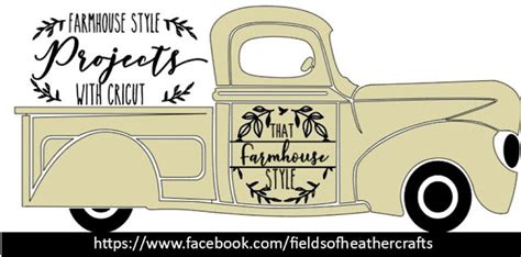 Fields Of Heather: Farmhouse Style Projects With Cricut