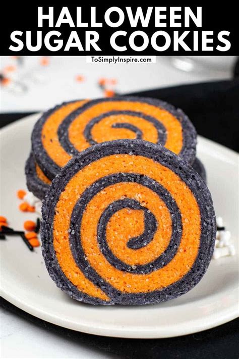 Halloween Sugar Cookies - To Simply Inspire