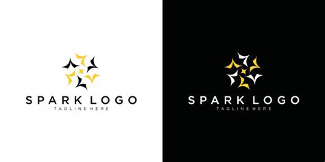 spark logo graphic vector icon 14998065 Vector Art at Vecteezy