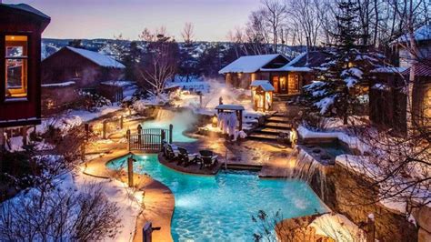 This Ontario Spa Is Nestled In A Snowy Forest & Just Ranked Among The Best In North America ...