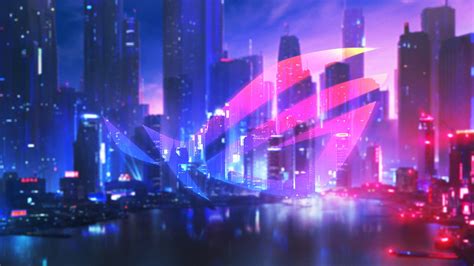 ASUS ROG Neon Nightfall 4K Wallpapers | HD Wallpapers