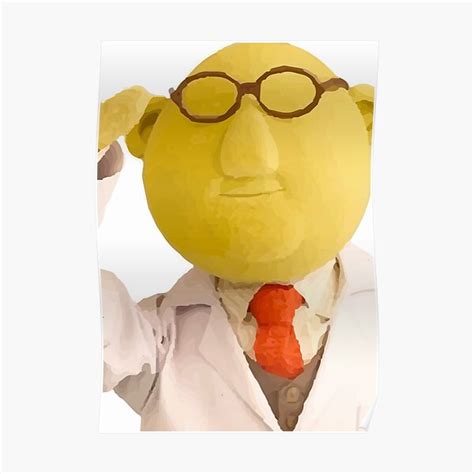 "Dr. Bunsen Honeydew" Poster for Sale by Mupplin | Redbubble