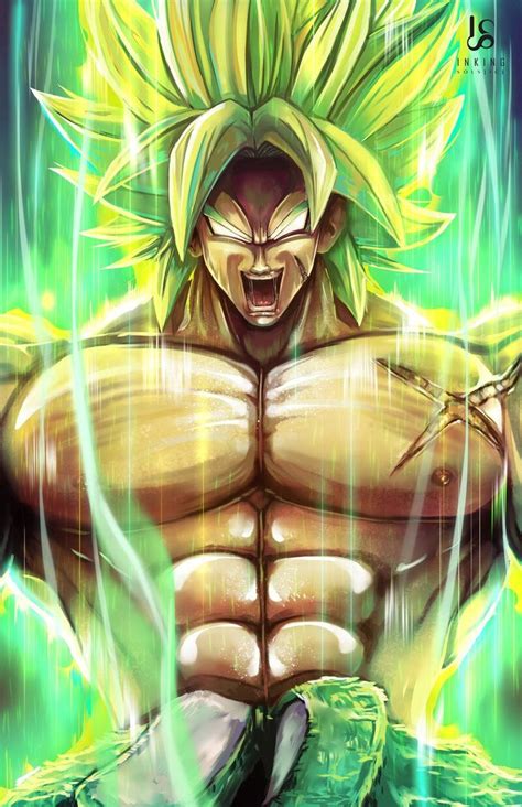 ArtStation - Full Powered Broly, Ian Singh | Desenhos dragonball ...