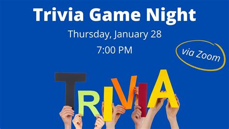 Virtual Trivia Game Night - First Presbyterian Church Georgetown, Texas