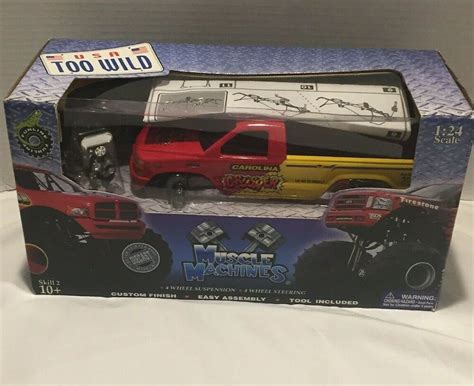 Muscles Machines Carolina Crusher 1:24 Scale 2003 New Old Stock in Sealed Box #MuscleMachines ...