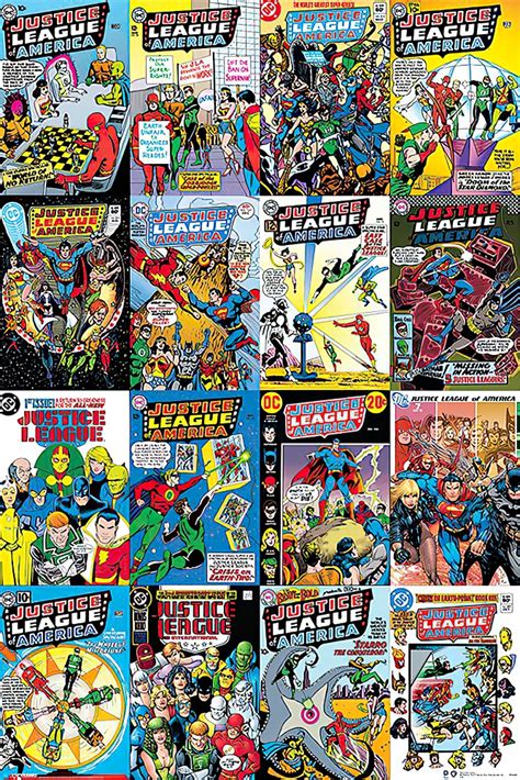 Movie Posters USA DC ComicsPosters, 24" x 36", Set of 4 - Walmart.com