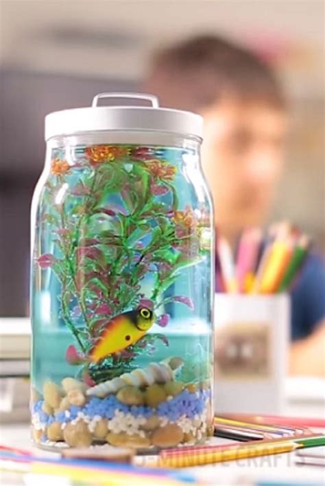 10 Creative Mini Aquarium Ideas For Kids | HomeMydesign