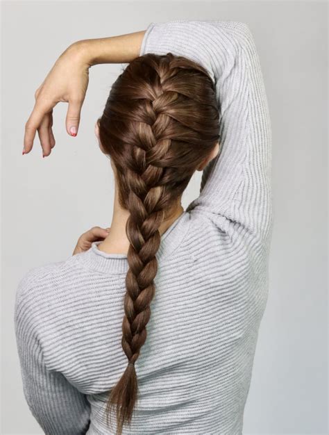 How to French Braid Your Hair: Step-by-Step Photo Tutorial | POPSUGAR Beauty