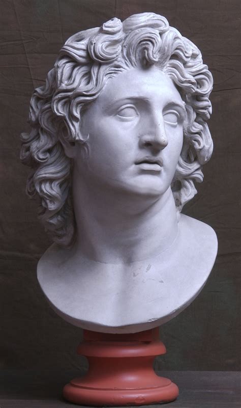 Alexander The Great Statue Head