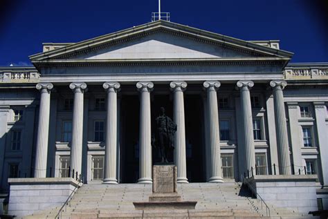 Color Photos of The Department of the Treasury Building Washington DC ...