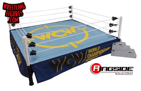 WCW Classic (Ring Skirt & Mat) - Ringside Collectibles Exclusive WWE Authentic Scale Ring ...