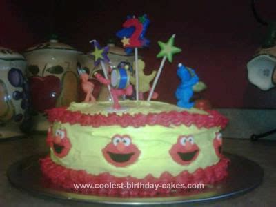 Coolest Sesame Street 2nd Birthday Cake