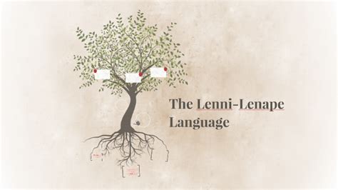 The Lenni-Lenape Language by Emily Magg on Prezi