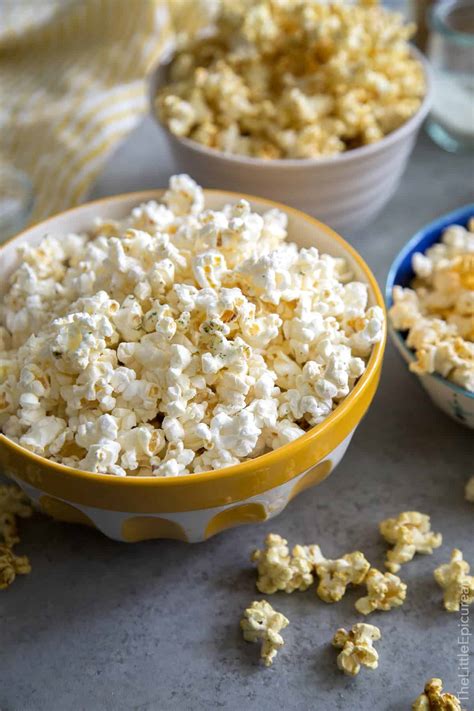 Homemade Microwave Popcorn- The Little Epicurean