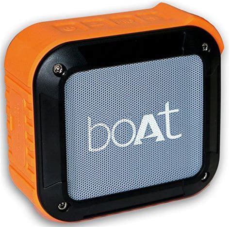 boAt Stone 200 Portable Bluetooth Speakers (Orange) Boat https://www.amazon.in/dp/B01JIP4BPW/ref ...