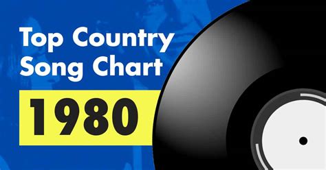 Top 100 Country Song Chart for 1980