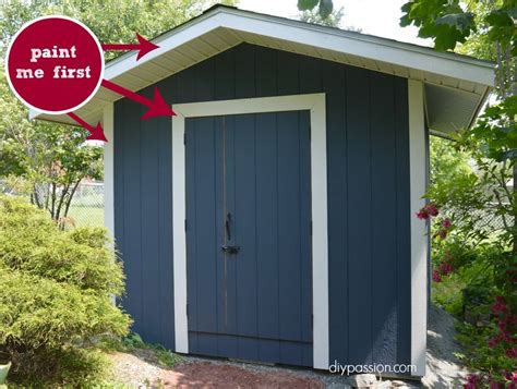 How to Paint Your Shed the Right Way - DIY Passion