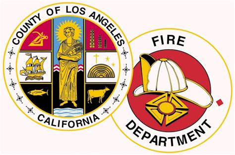 Los Angeles County Seal and Los Angeles County Fire Department Seal ...