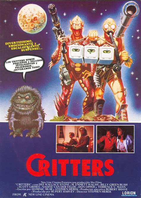Póster de Critters & Transportines Science Fiction Movies, Sci Fi Movies, Scary Movies, Cult ...