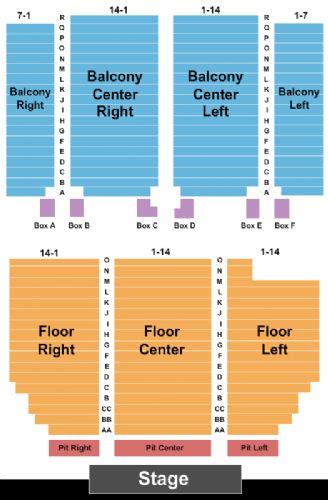 Paramount Arts Center Tickets and Paramount Arts Center Seating Chart ...