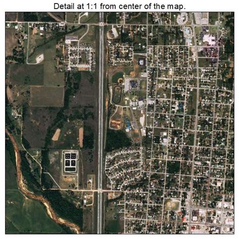 Aerial Photography Map of Purcell, OK Oklahoma