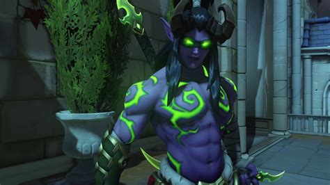 Genji Illidan Skin Demo (Blizzcon)(PS4) - YouTube