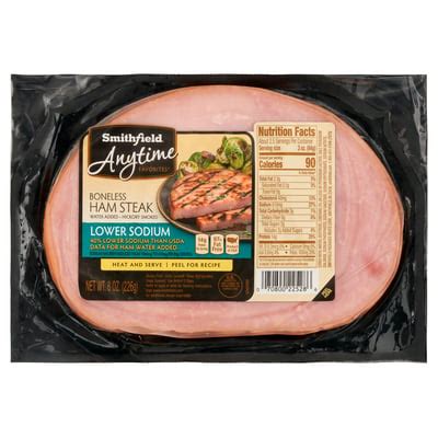 Low Sodium Boneless Ham Steak 8 Ounces (8 ounces) | Winn-Dixie delivery ...