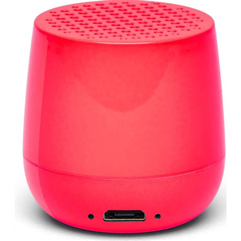 Lexon Mino Portable Bluetooth Speaker | Glossy Pink - Sportique