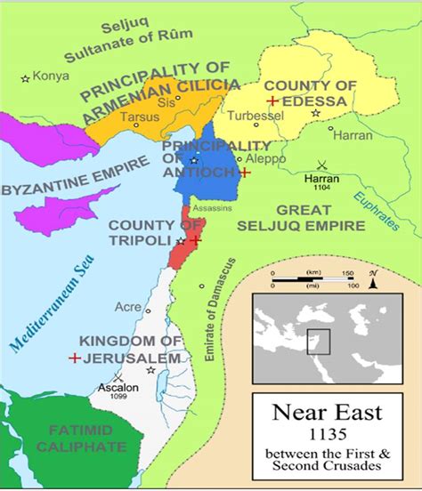 Crusade (1095–1099), First - Amazing Bible Timeline with World History