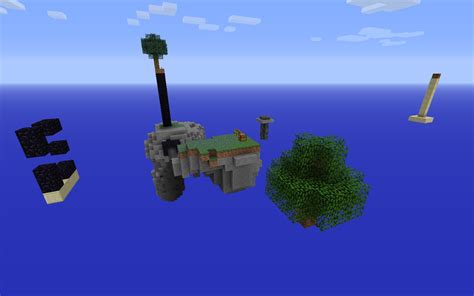 Sky island survival Minecraft Map