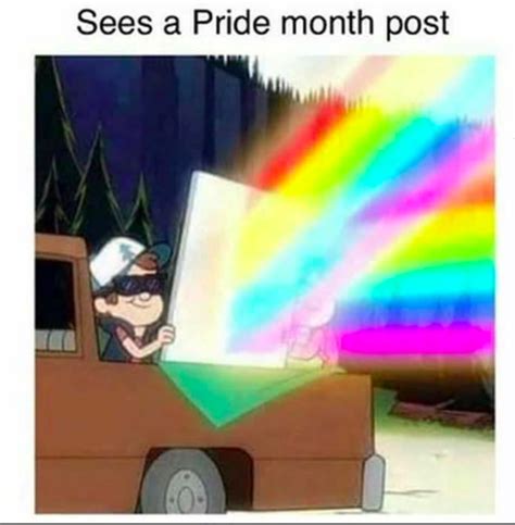 Sees a pride month post | Pride Reaction | Know Your Meme