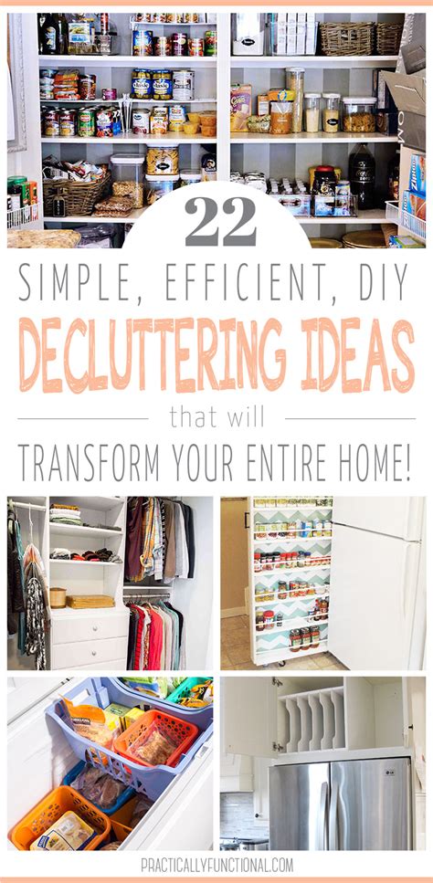 22 Simple Ways to Declutter Your Home