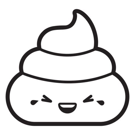 Laughing Poop Emoji PNG & SVG Design For T-Shirts