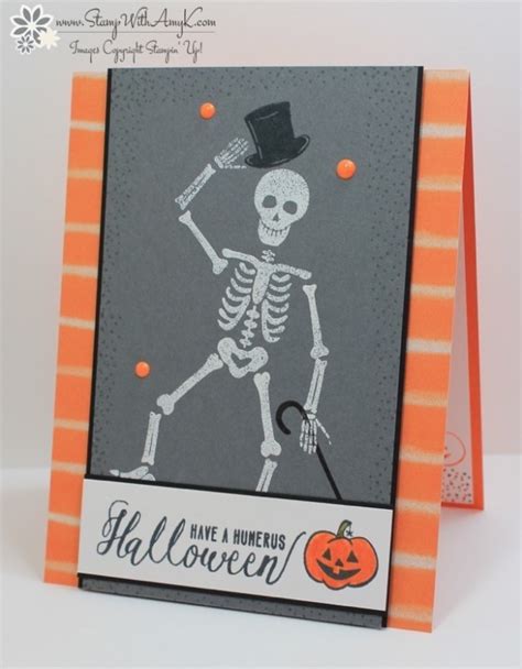 Mr Funny Bones Humorous Halloween by amyk3868 at Splitcoaststampers