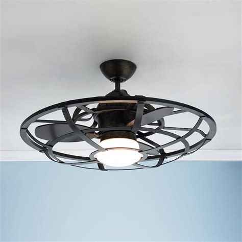 20 Best Collection of Outdoor Caged Ceiling Fans with Light