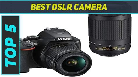 Top 5 Best DSLR Camera in 2023 - YouTube