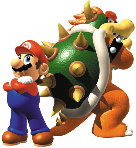 Super Mario 64 (Nintendo 64) Bowser Artwork
