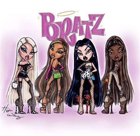 Pin by The Glo Up on Art | Girl cartoon, Girls cartoon art, Bratz girls