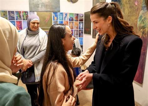 Crown Prince Hussein and Rajwa visited a humanitarian initiative in 2023 | Prince, Princess kate ...