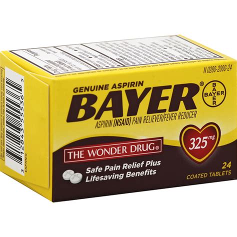 Bayer Aspirin, 325 Mg, Coated Tablets | Shop | Jerry's IGA