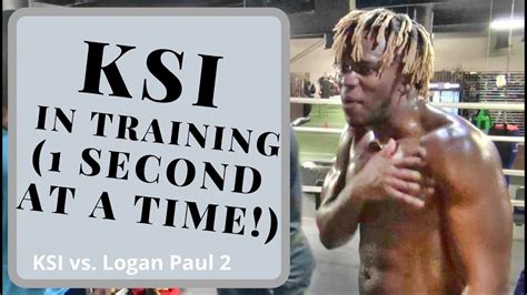 KSI training camp for Logan Paul - 1 second at a time!! - YouTube