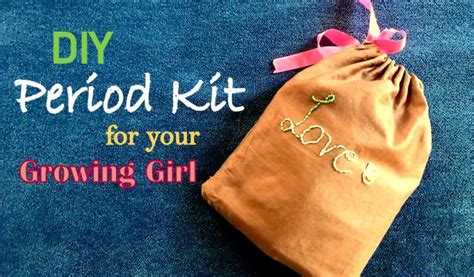 A DIY Period Kit for School – all things GUD!