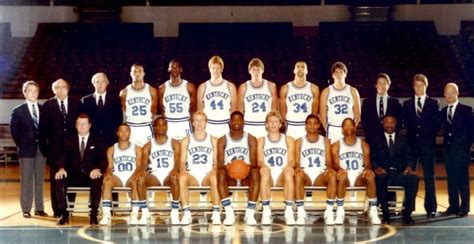 1984-1985 Kentucky Basketball Roster - Walter's Wildcat World