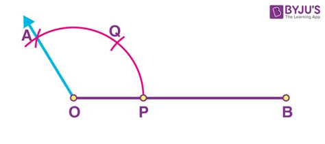 Construction of Angles Using Protractor and Compass (Examples)