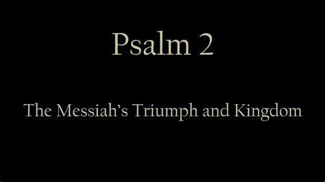 Psalms 2 | NKJV Reading - YouTube