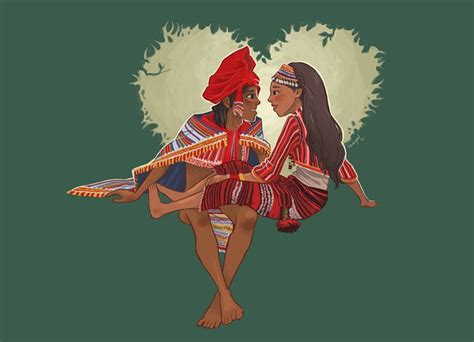 Gaddang couple | Character art, Filipino art, Philippine art