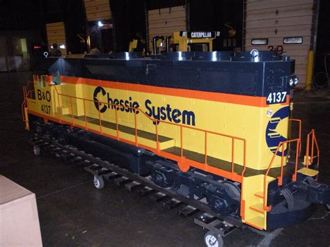 Chuck Sword - DHS Diecast Blog: Photos of Chessie System Locomotive - by request